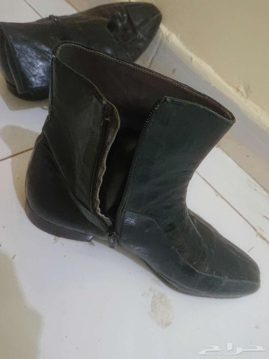 حذاء رجالي نص بوت ايطالي اصلي مستعمل نضيف جداا مقاس 4163670438637441114