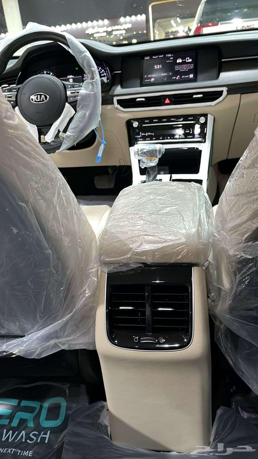 كيا كادينزا 6 سلندر نص فل سعودي موديل 2021 تم  البيع63723999910145114