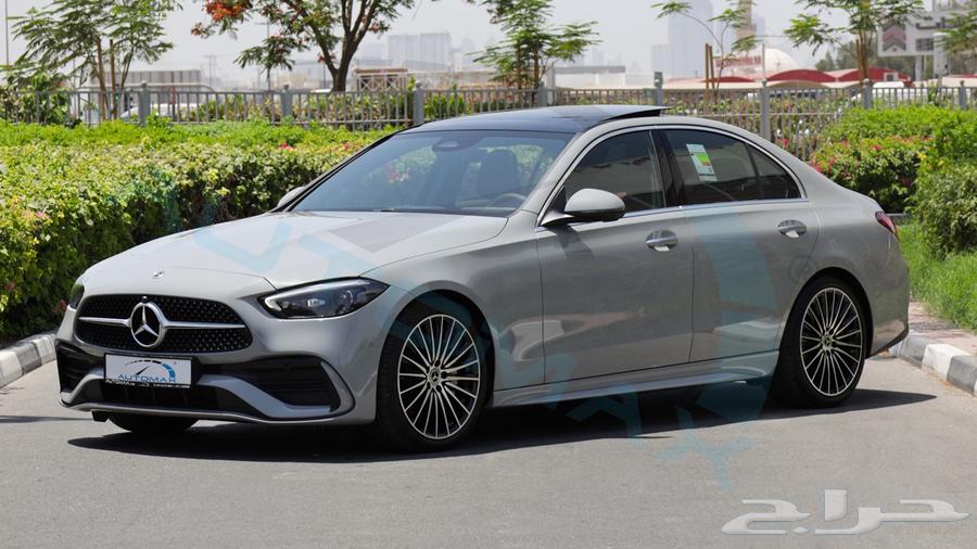 مرسيدس بنز سي 200 AMG بريميوم بلس خليجي اصفار ضمان الوكيل63719471537153112