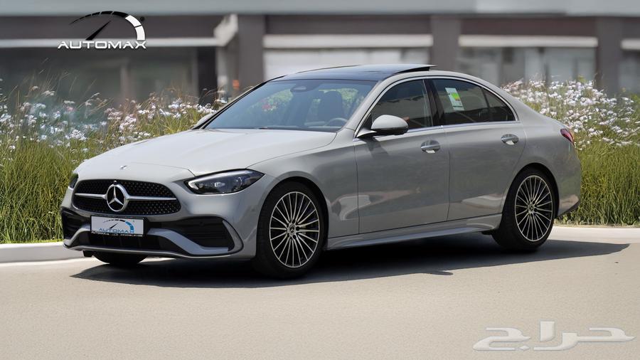 مرسيدس بنز سي 200 AMG بريميوم بلس خليجي اصفار ضمان الوكيل63719471537153110