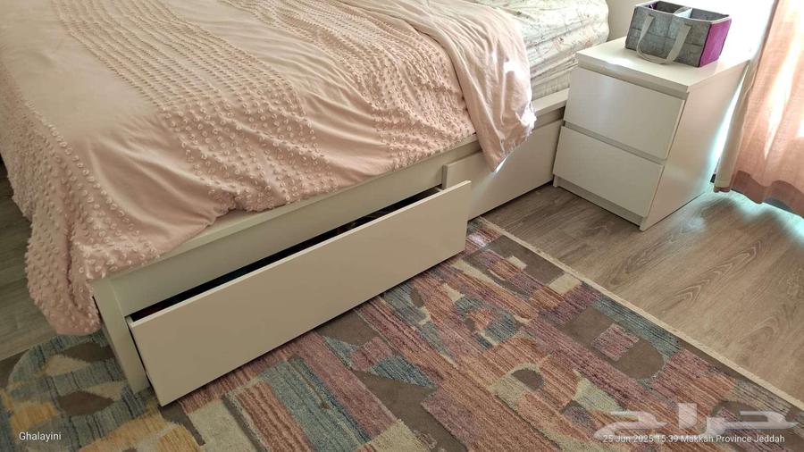 Ikea Bed with Matress and 4 storage (200X160)63670349688578111