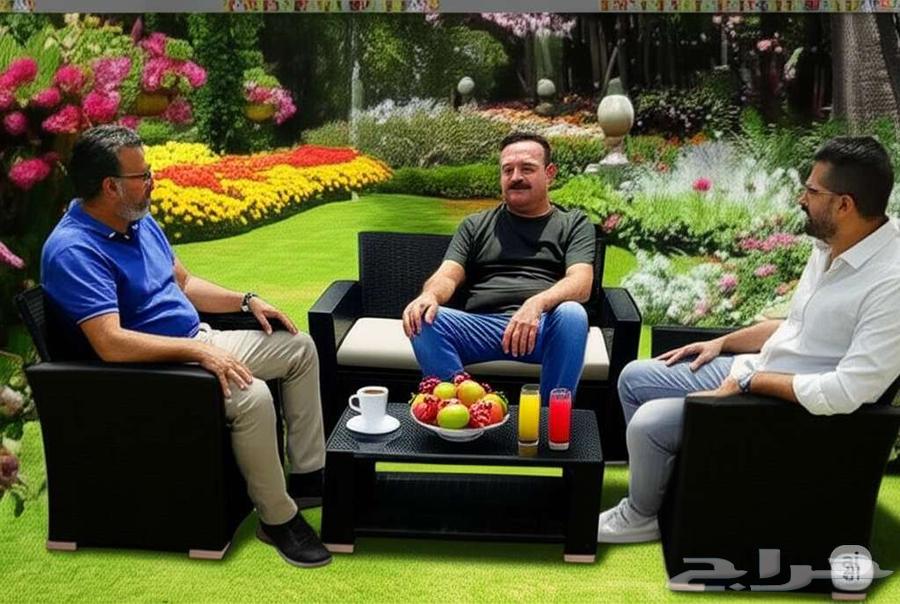 4-Person Artificial Rattan Sofa Set63668732076163111
