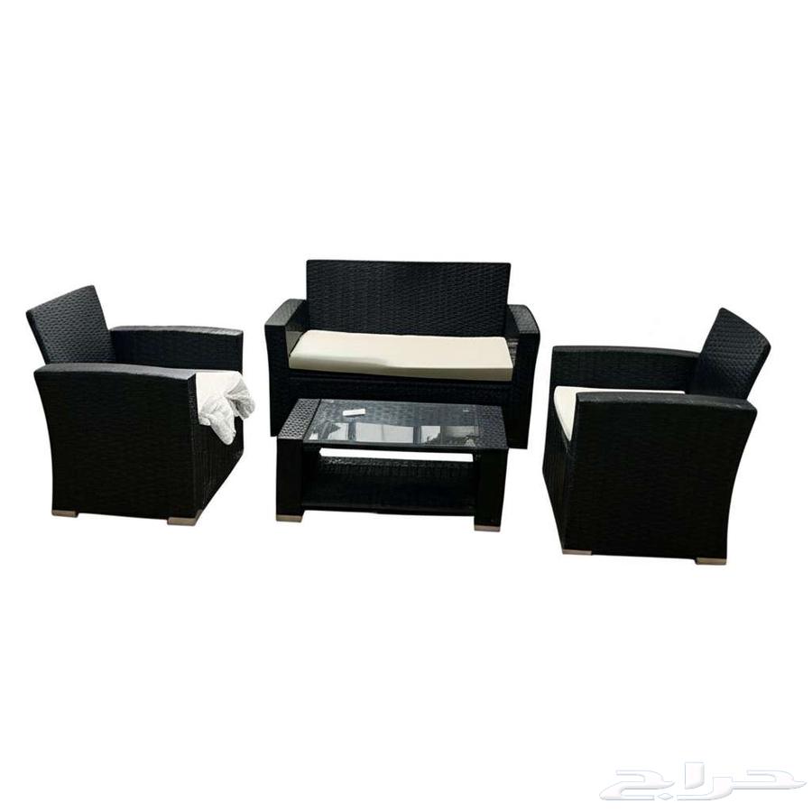4-Person Artificial Rattan Sofa Set63668732076163112