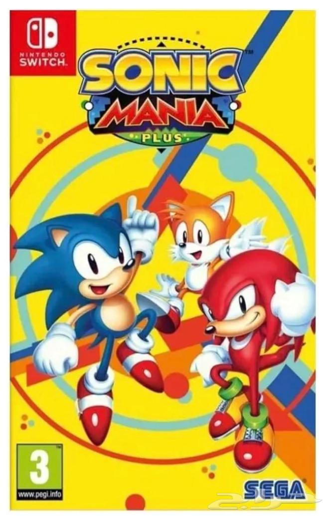 سونيك مانيا Sonic نينتندو سويتش للبدل63680092064002111