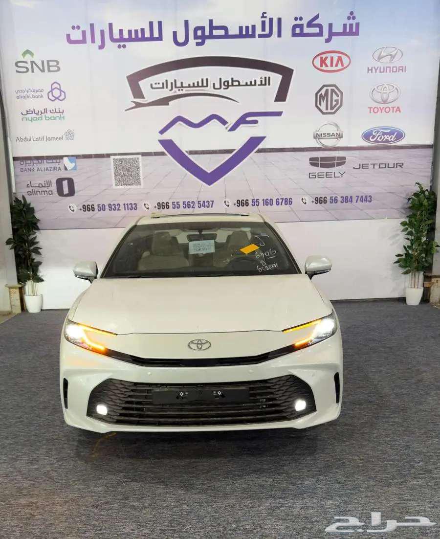 تويوتا كامرى LE نص فل فتحه سقف موديل 2025 كاش وتمويل عروض63736666353025110
