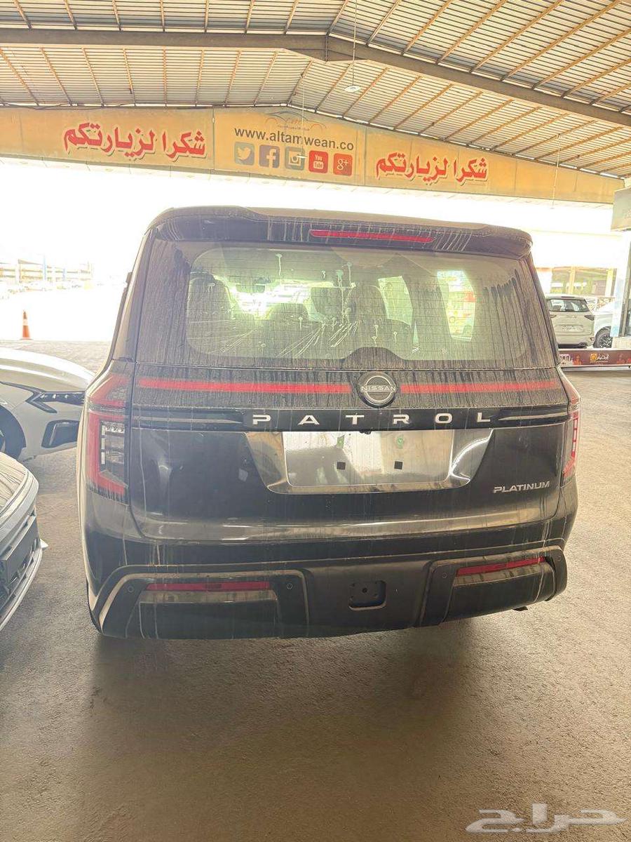 نيسان باترول بلاتينيوم تنفس طبيعي 2025 كاش وعلي البنك63734590050945111