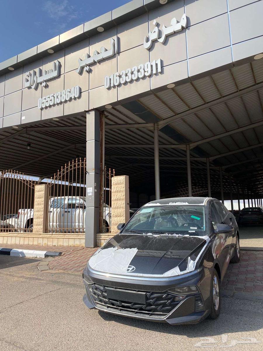 هيونداي أكسنت 2025 ( كاش وبنوك ) لون ابيض سقف اسود ورمادي63737875219073112