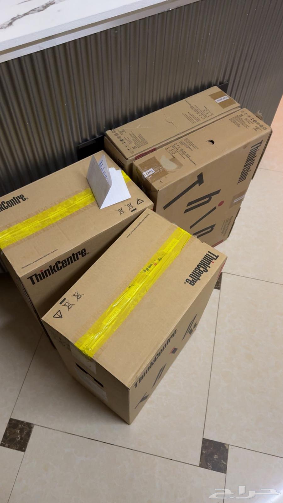 جهاز مكتبي Lenovo M720t Core i7جديد مع شاشة 22 بوصة63677764673666111