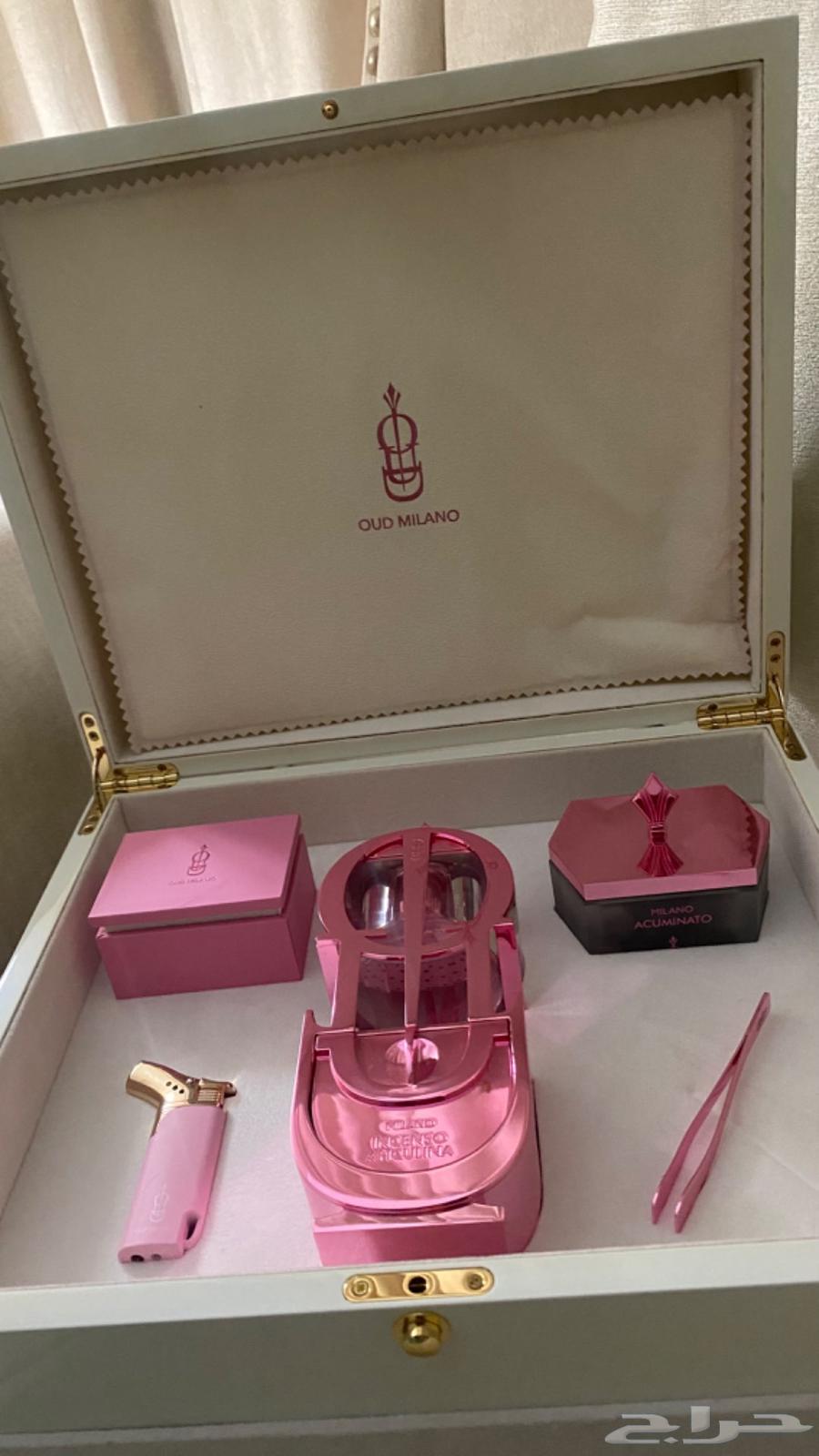 مبخرة عود ميلانو ( pink )63699621306882111