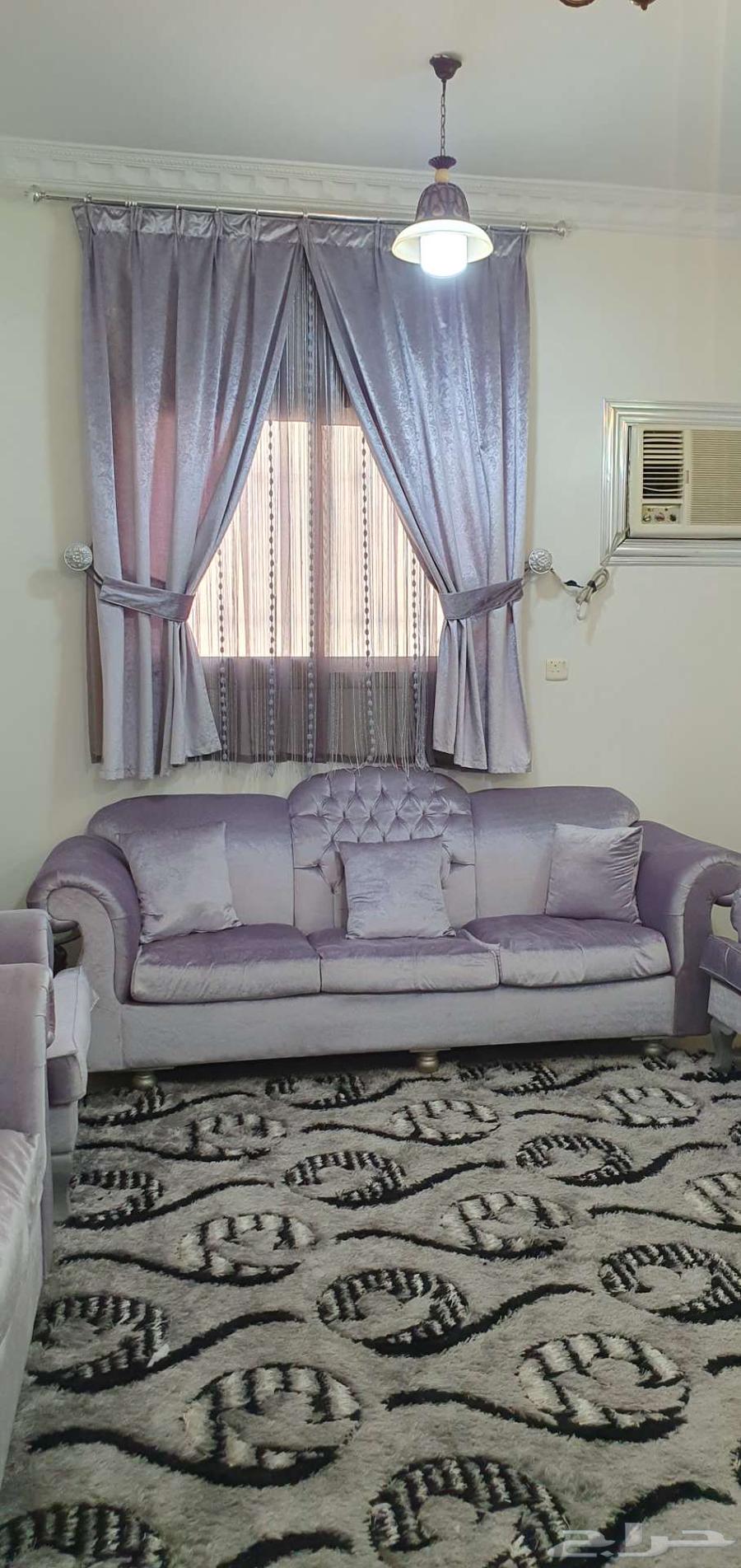 Sofa, carpet, and curtain for sale63680729727619110