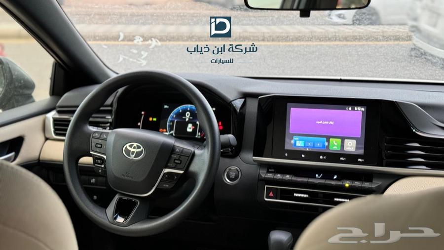 تويوتا كامري خليجي E موديل 2025 لدى شركة ابن ذياب للسيارات63730290627331112