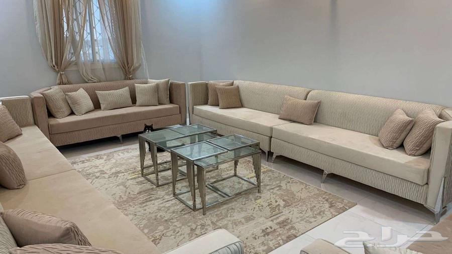 كنب مجلس للبيع   6 قطع   ستائر طقم63680641135489111