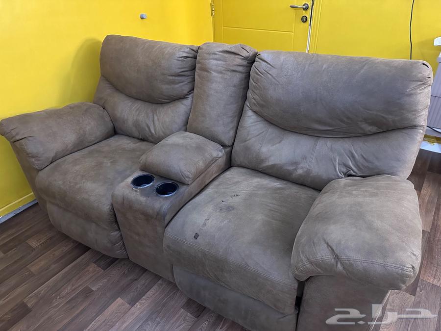 Cinema sofa for two with storage ottoman63679923339011110