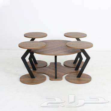 Luxury Modern Design 5-Piece Serving and Hospitality Table Set (( New ))63701223097218110