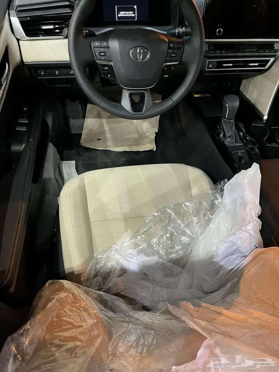 تويوتا كامرى نص فل بنزين موديل 2025 متوفر كاش   اقساط63754482891905113