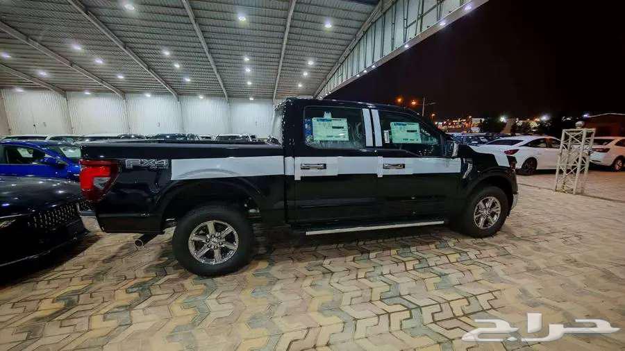 متوفر فوردF150 XLT v6 موديل 2024 لون أسود كاش وأقساط63753208858882113