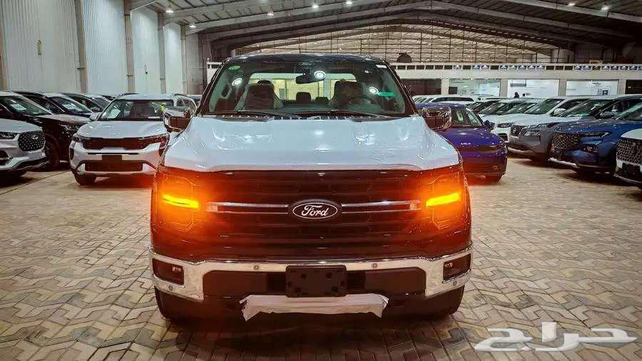 متوفر فوردF150 XLT v6 موديل 2024 لون أسود كاش وأقساط63753208858882112