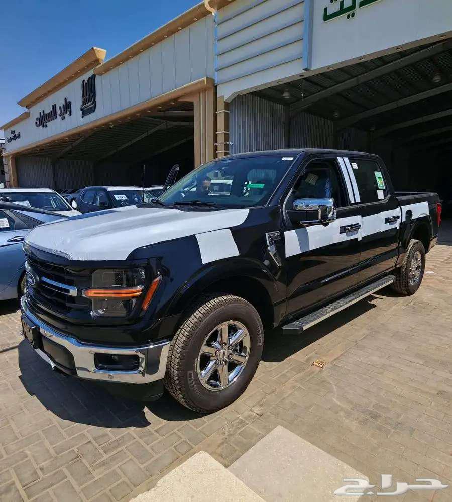 متوفر فوردF150 XLT v6 موديل 2024 لون أسود كاش وأقساط63753208858882110