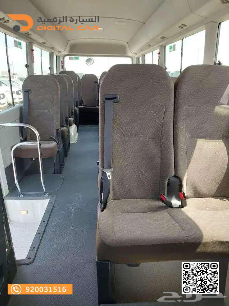 تويوتا كوستر خليجي وكيل البريمي 23 راكب ديزل موديل 202463766919497729112