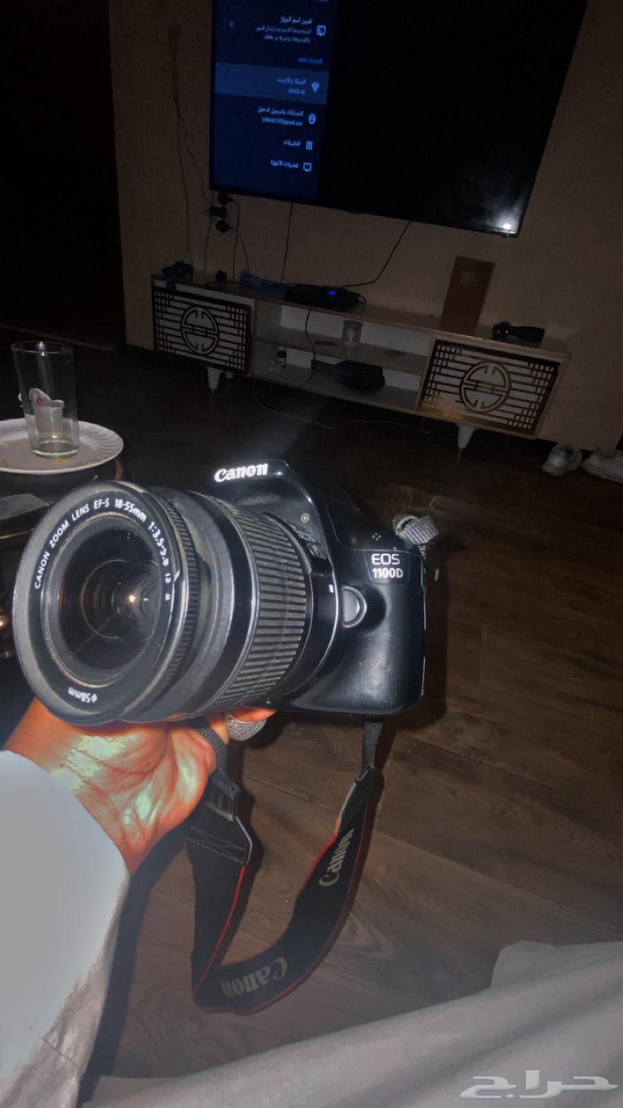 للبيع كاميرا كانون 1100D63699636581377110