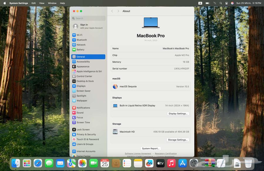 ماك بوك برو M1 برو 14 بوصة 16RAM SSD 512GB63702246006401112