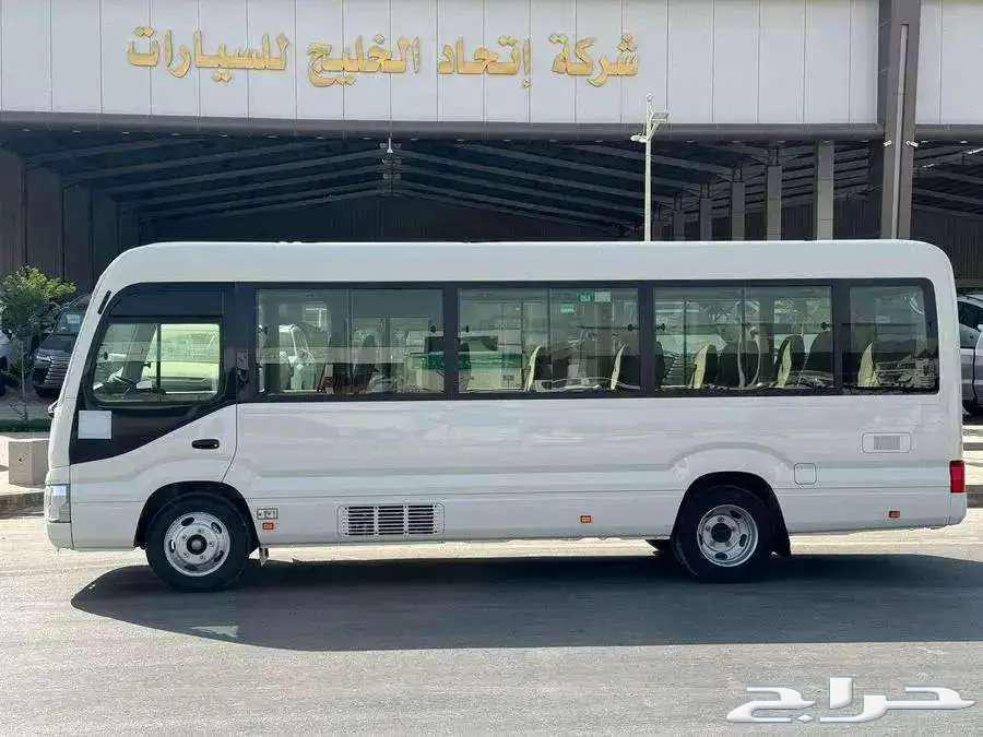 تويوتا كوستر 2025 23 راكب ديزل 4 سلندر خليجي كاش وأقساط وبنك63771860872065113