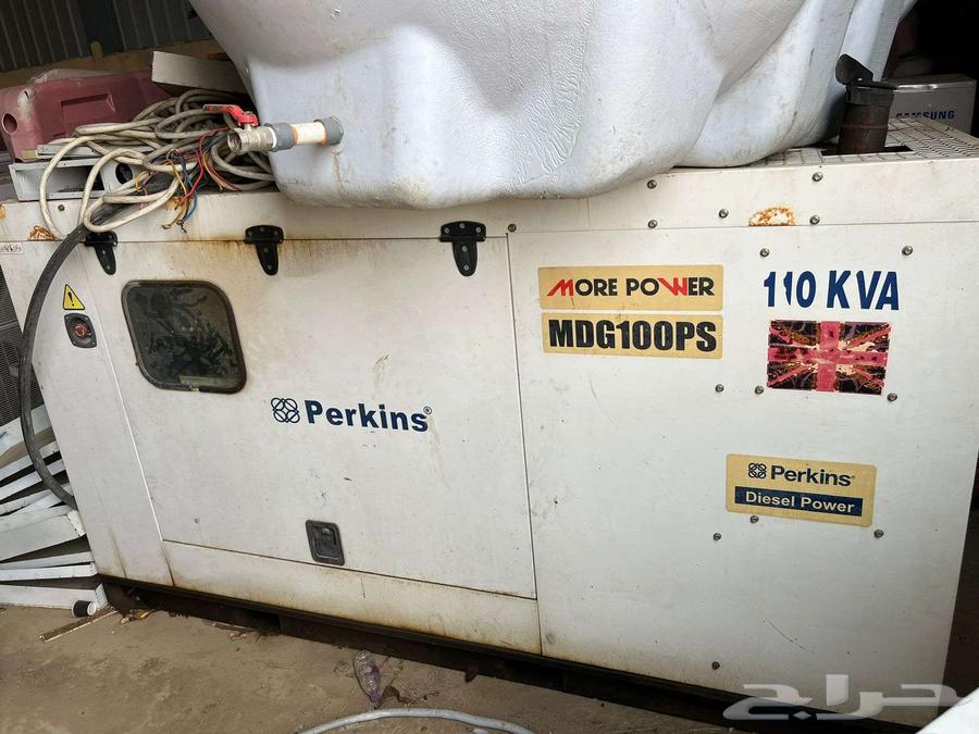 للبيع مولد مستعمل 45 واط و مولد 110 واط شركة بيركنز Perkins63700271926659110
