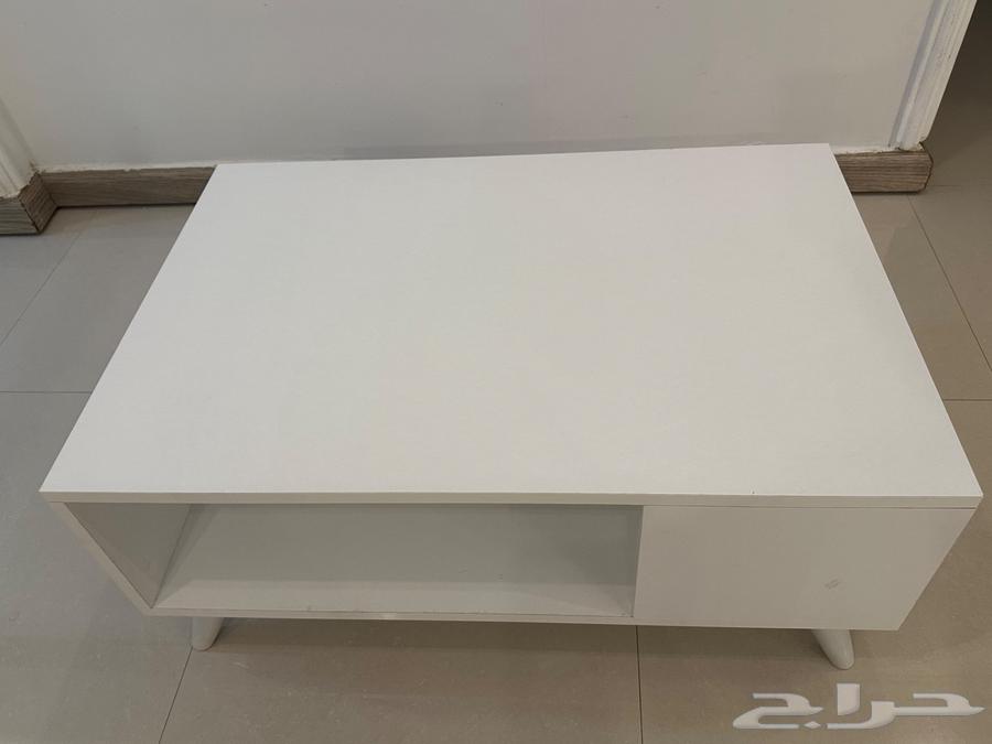 طاولة صغيرة لوسط الصالة بيضاء63702791037442111
