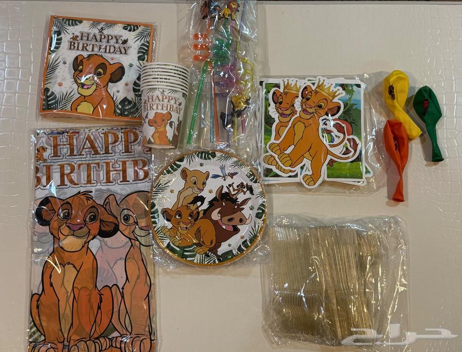 Children's Party Set 5 Popular Cartoon Designs (New)63700745001217114