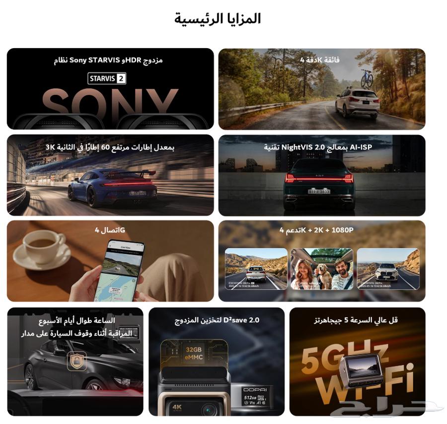داش كام DDPAI Z60 PRO63387513609219113