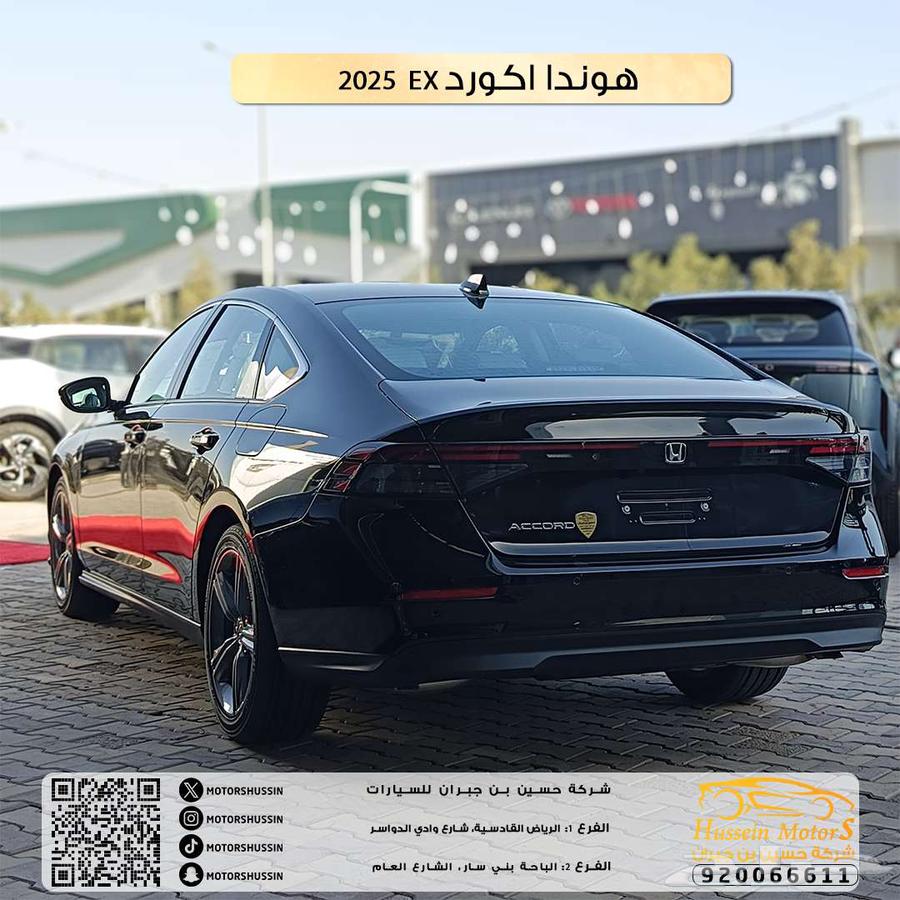 هوندا اكورد تربو EX 2025 خصم خاص ضمان الوكيل63765633199618112