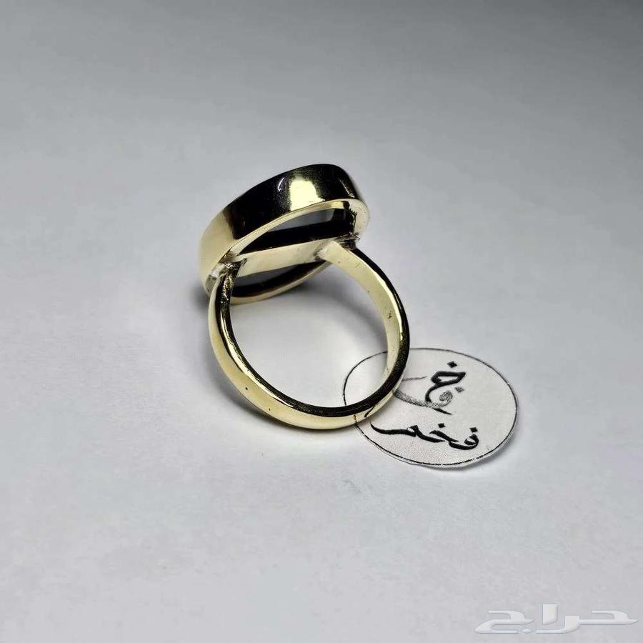 خاتم نحاس فخم حجر هيماتيت حديد صيني منقوش وَإ ن يَكَاد  ...63704396683138113