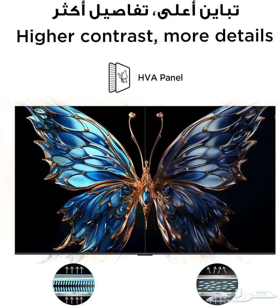 شاشا TCL موديل 2025 LCD الجديدة 65 بوصة63709846539523110