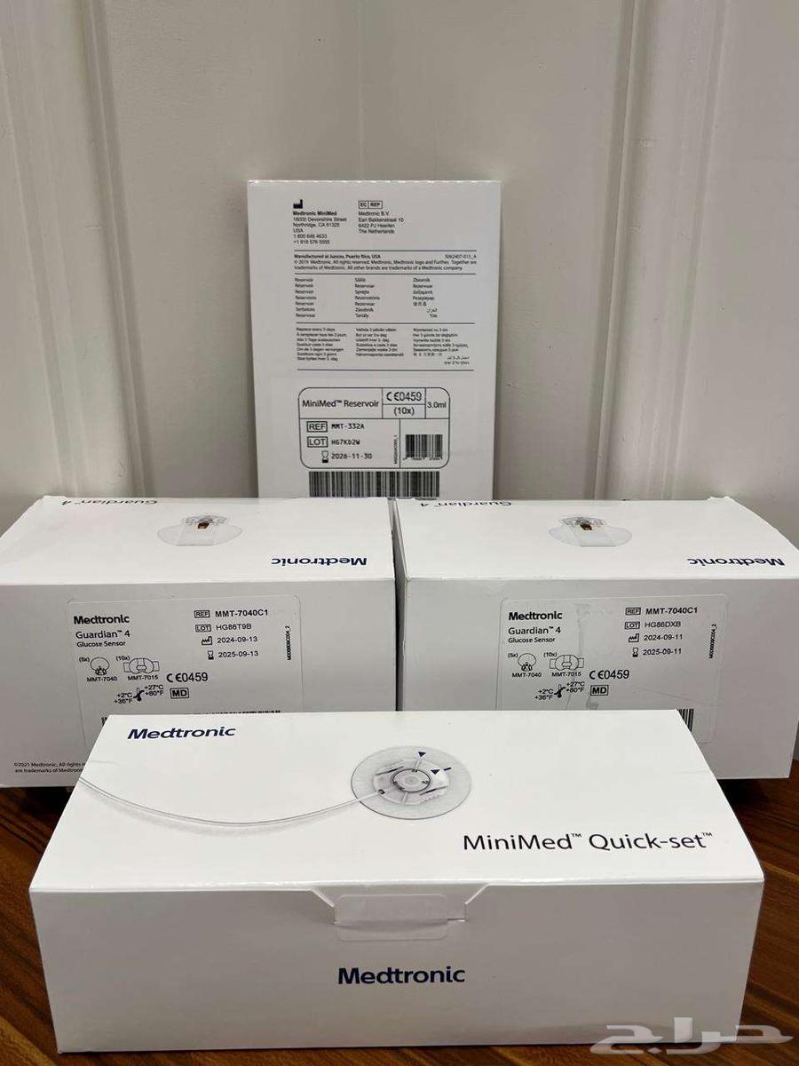 Medtronic حساس مضخة - أنابيب - خزان انسولين63711495967105110