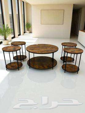 Elegant and Practical Gray Double-Layer Serving and Hospitality Table Set (( New ))63724025191937113