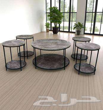 Elegant and Practical Gray Double-Layer Serving and Hospitality Table Set (( New ))63724025191937114