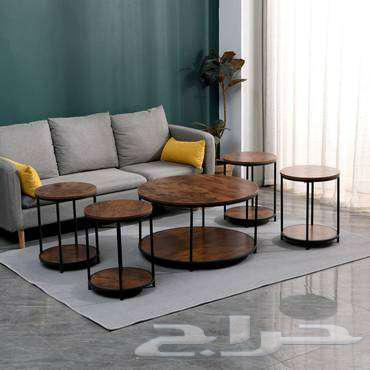 Elegant and Practical Gray Double-Layer Serving and Hospitality Table Set (( New ))63724025191937110