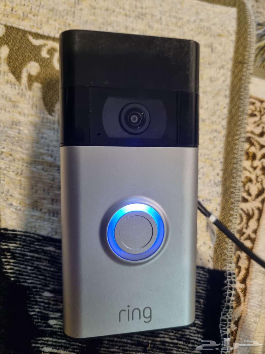 رينغ جرص باب يعمل واي فاي فيديو دور وكاميرا مراقبة رينغ63720306473986112