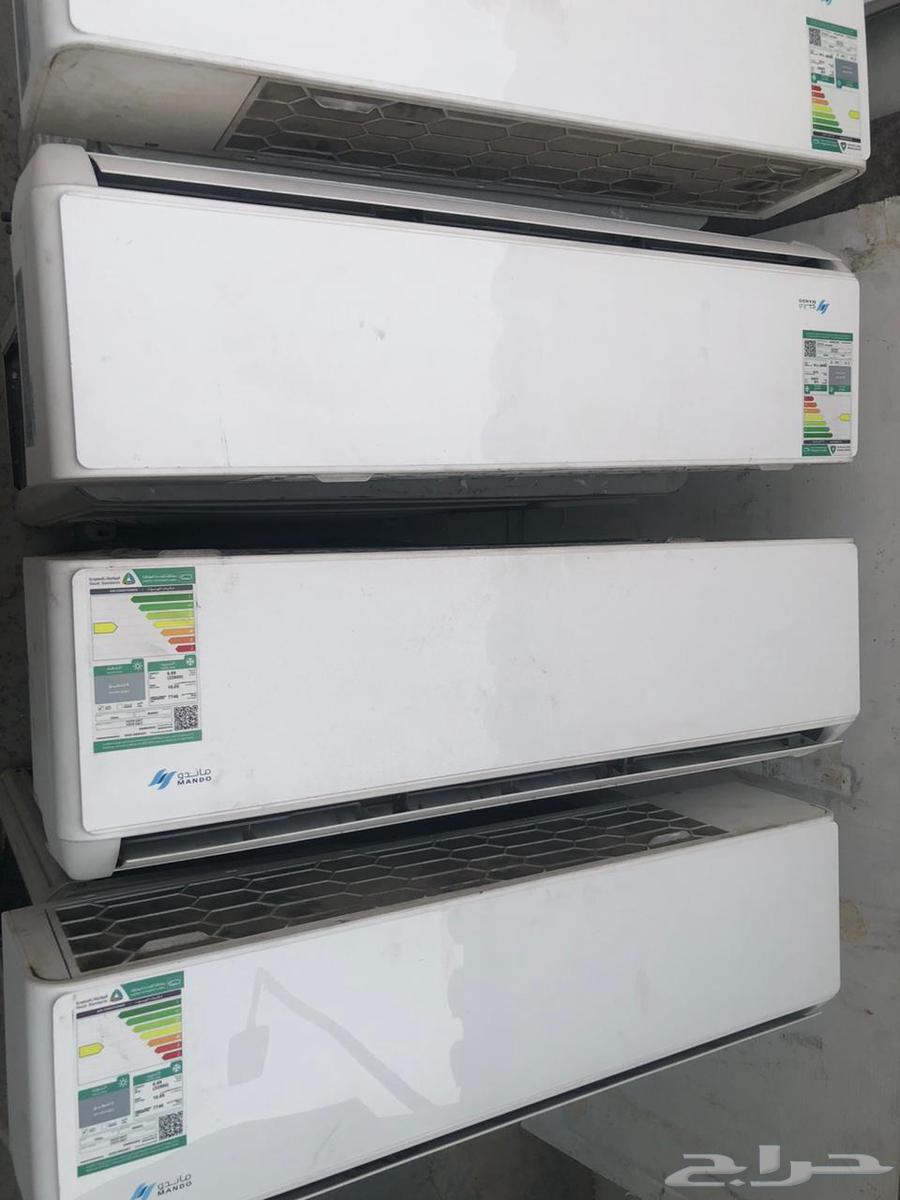 مكيفات مندوو بلس شبه جديده 22800 وحده 2 طن63725447224707111