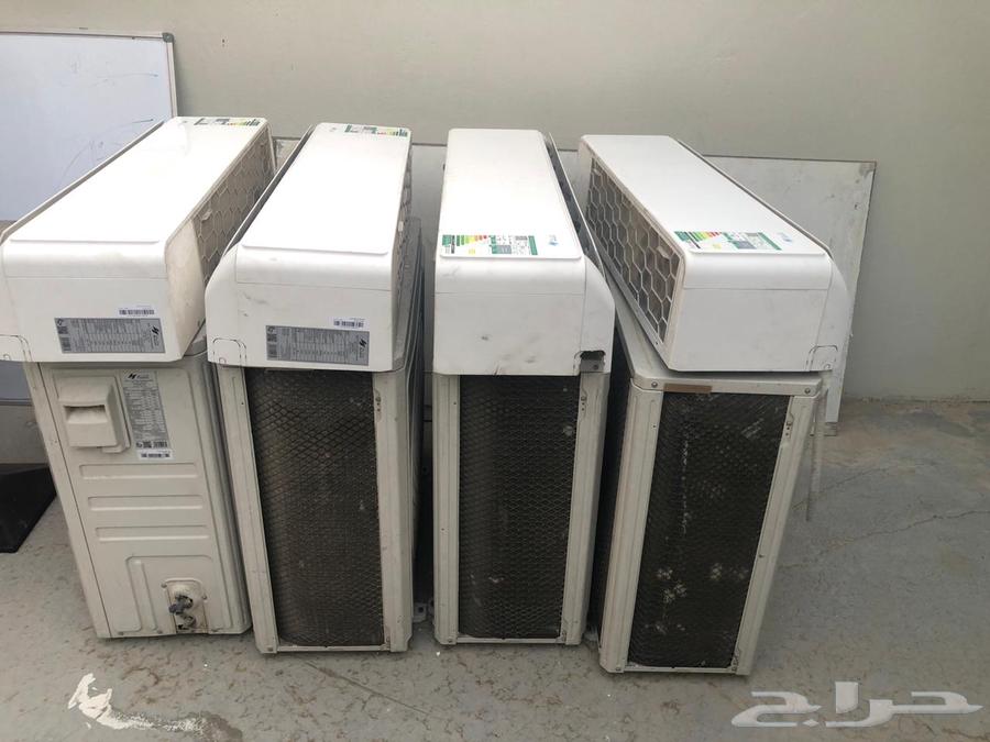 مكيفات مندوو بلس شبه جديده 22800 وحده 2 طن63725447224707113