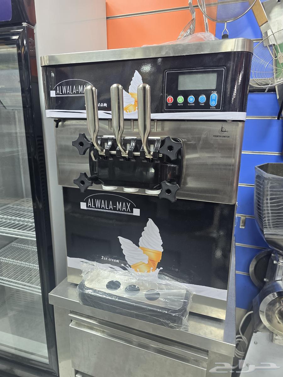 Ice cream machine with table and without table 2 compressor night cooling system63732649077507111