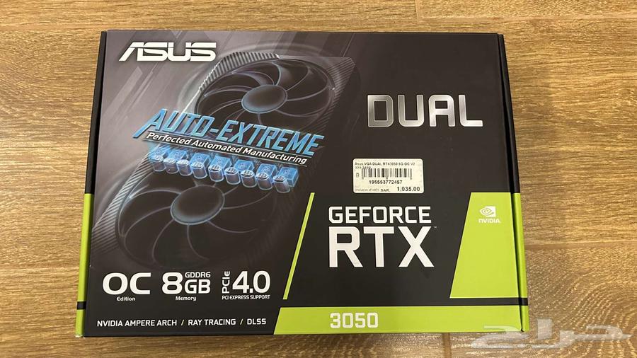 GeForce RTX 3050 Graphics Card63731630532739110