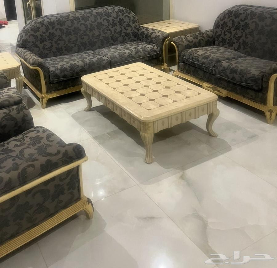 Sofa set for sale in Jeddah, table set from Al-Sabban furnishings63749705597442110