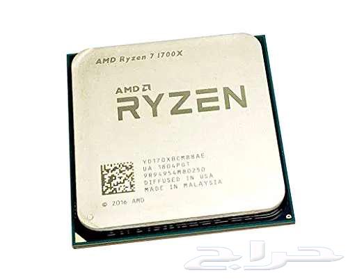 قطع مذربورد X370 وryzen 7 و مبرد noctua63759917469954112