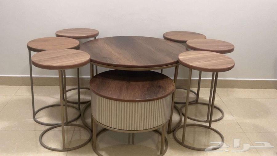 Medium and side service table set63758335898499110