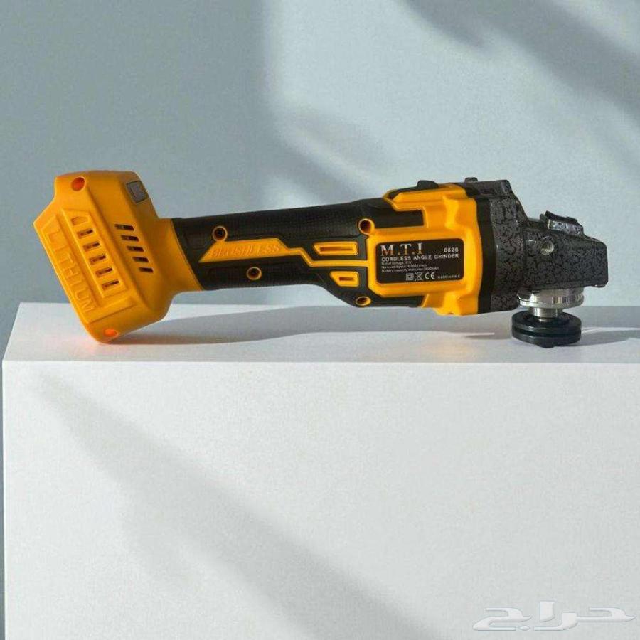 صاروخ زاوية 4.5 بوصة بالبطارية 21 فولت ماركة MTI63762388763394110