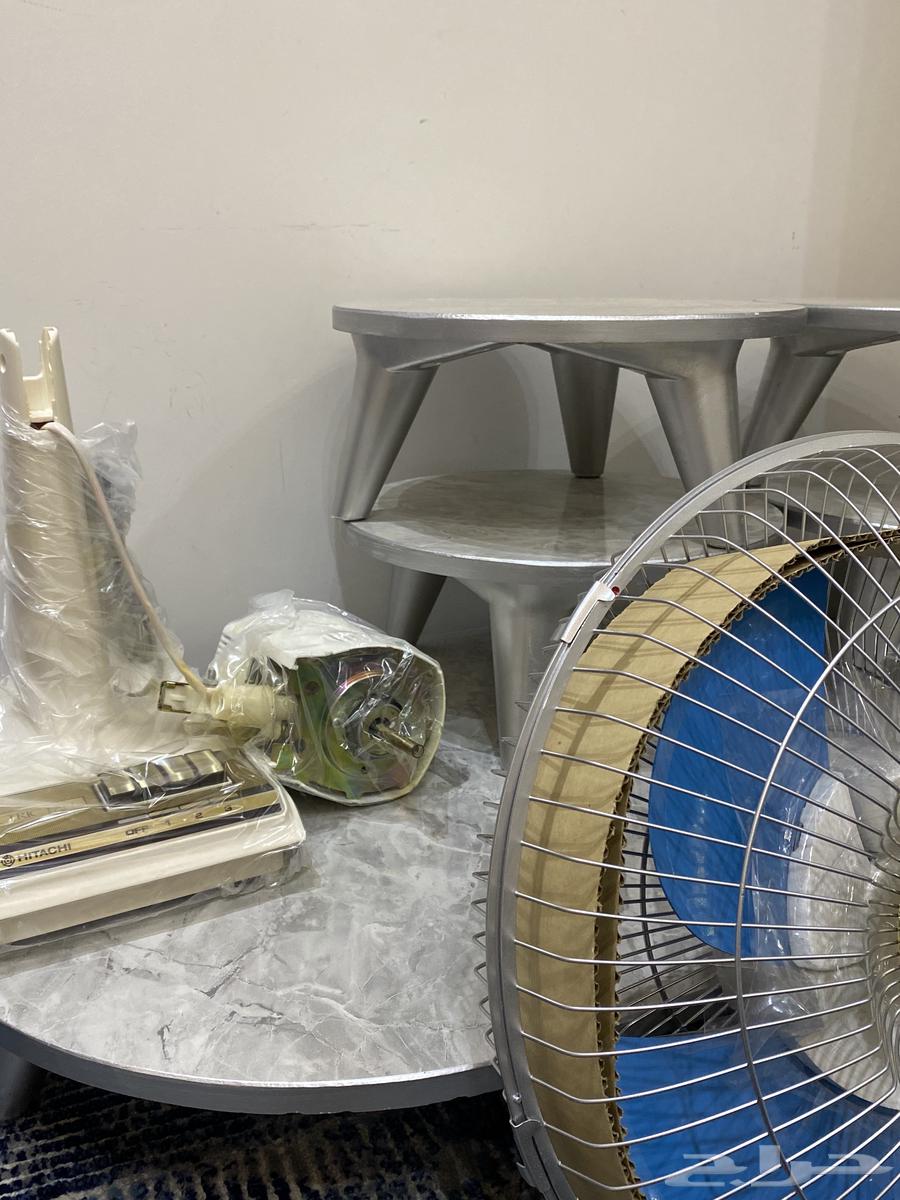Table with 4 small tables and 3 new desert coolers63775000756353110