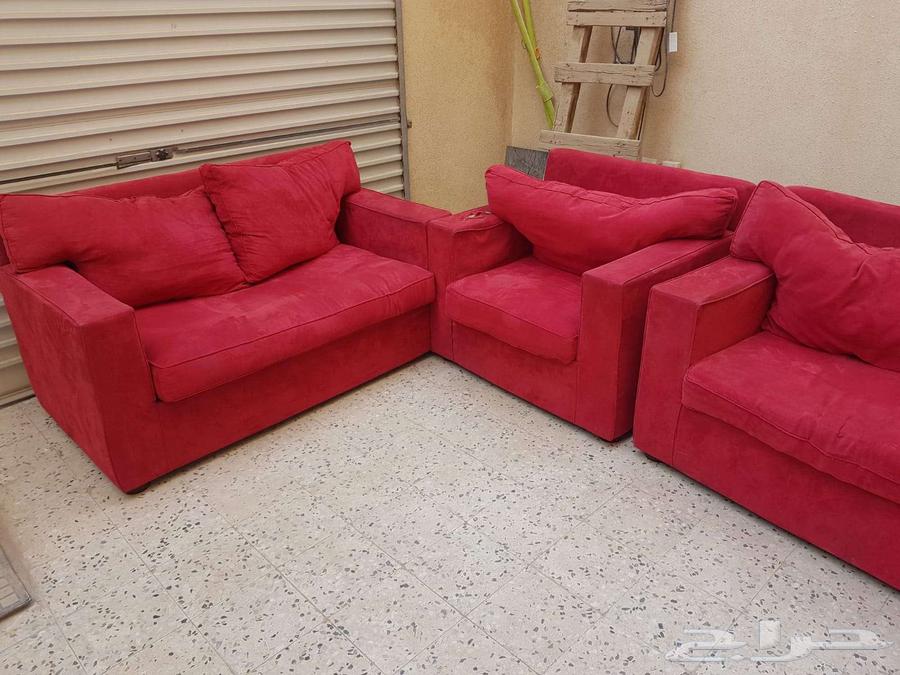 طقم كنب 7 أشخاص قديم (للمحتاج مجانا)63765946587394110