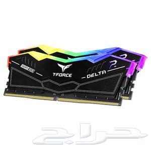 16 رام ddr5 T-Force Delta RGB black 16GB 5200Mhz DDR563784584470273112