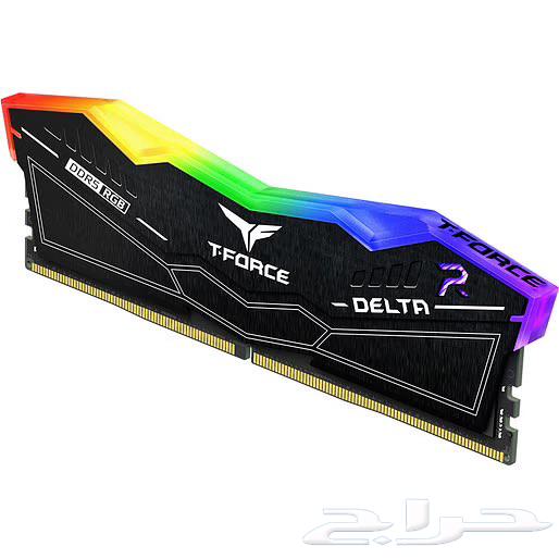 16 رام ddr5 T-Force Delta RGB black 16GB 5200Mhz DDR563784584470273111